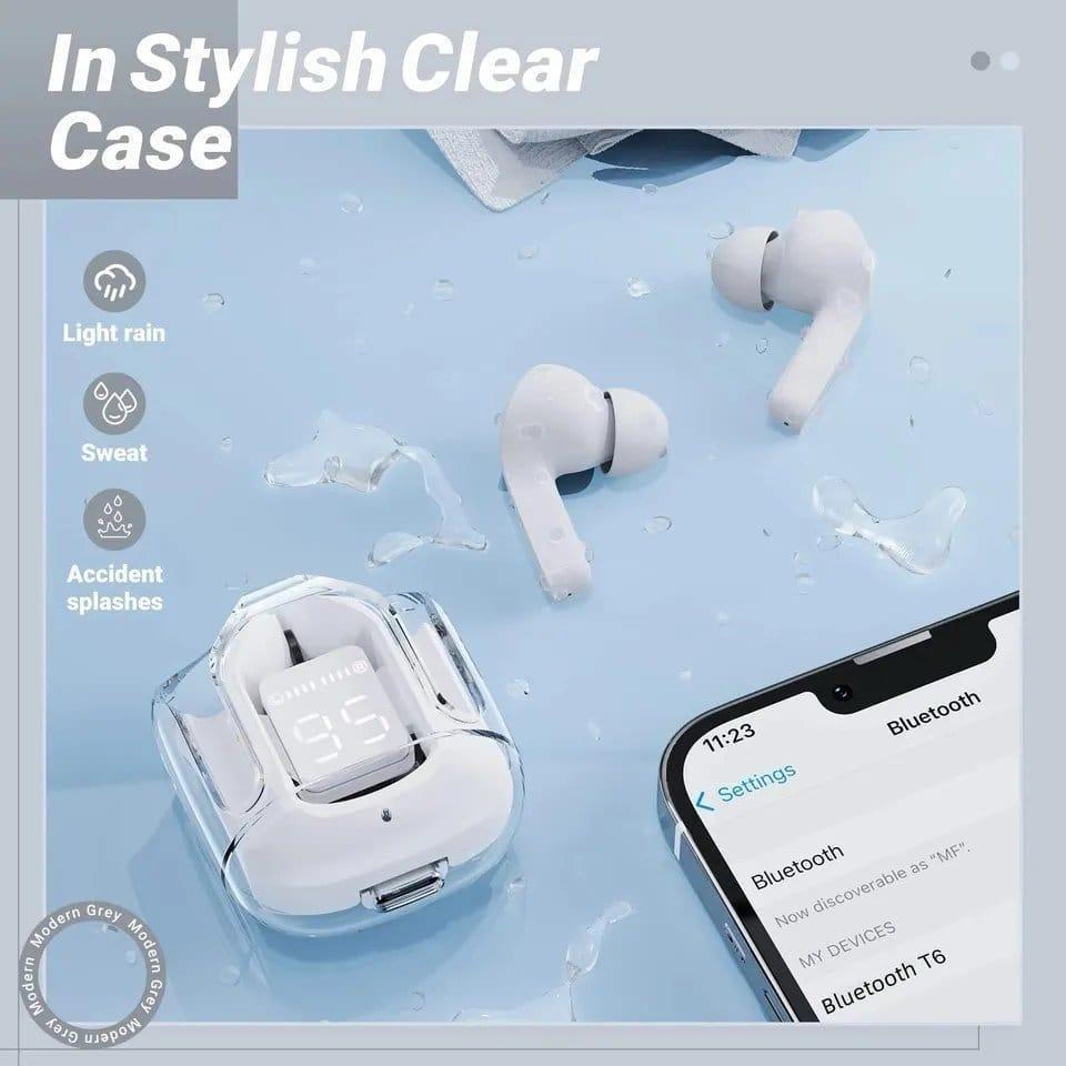 Air31 earbuds wireless crystal Transparent and Bluetooth Air 31
