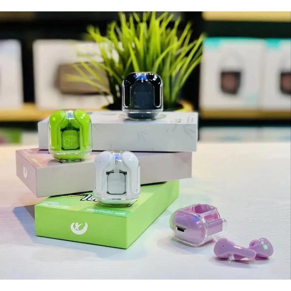Air31 earbuds wireless crystal Transparent and Bluetooth Air 31