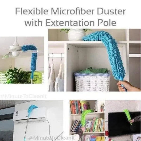 Ceiling Fan Duster Microfiber Ceiling Fan Blade Cleaner Kit