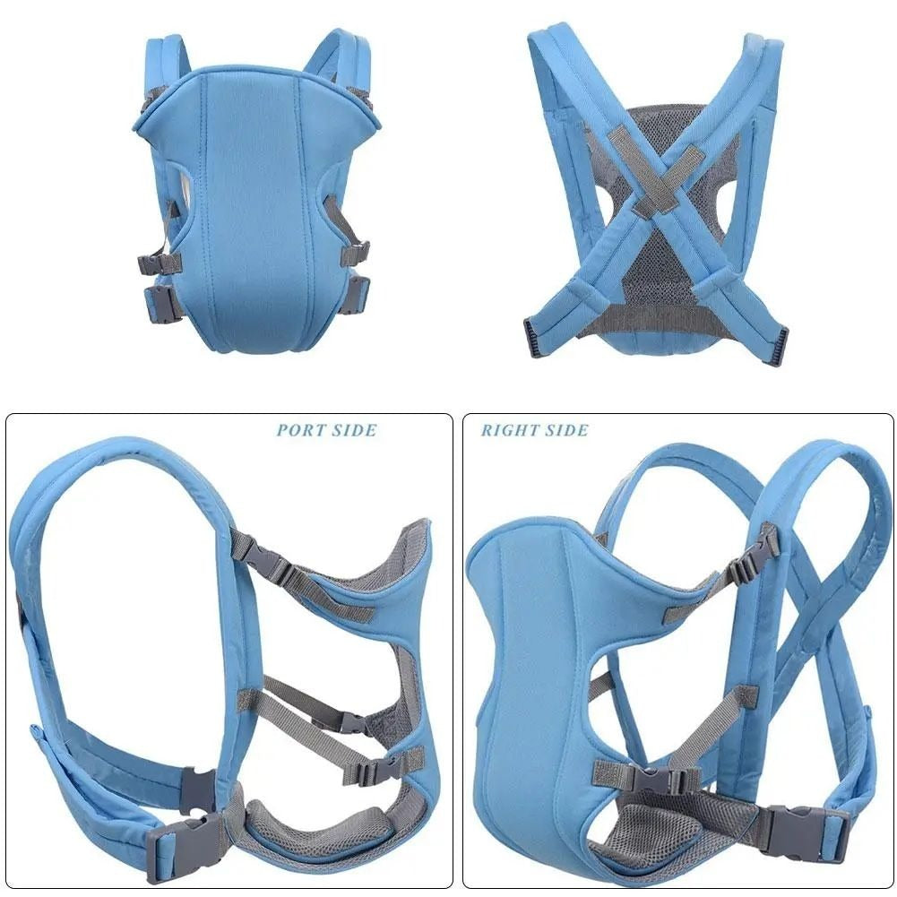 Adjustable Baby Carrier Strong Material Safety Belt Adapt to Newborn Infant & Toddler of 3 to 18 Month Backpack