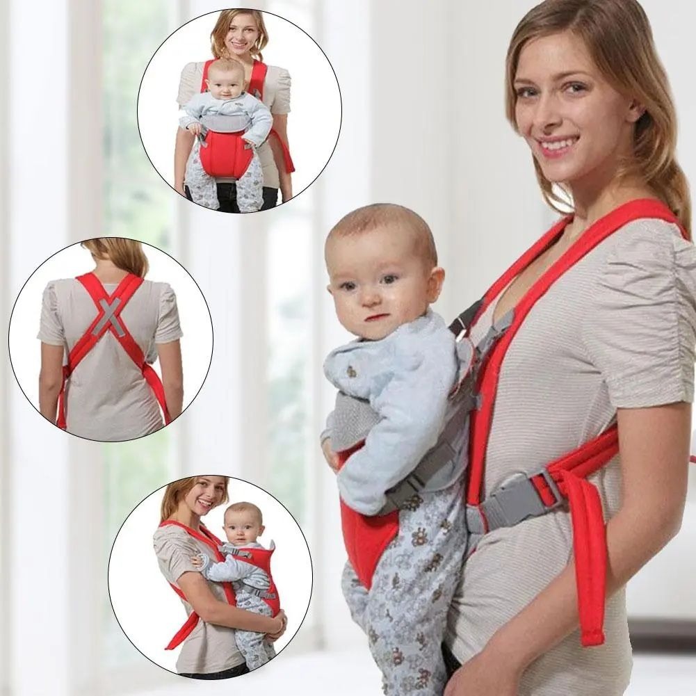 Adjustable Baby Carrier Strong Material Safety Belt Adapt to Newborn Infant & Toddler of 3 to 18 Month Backpack