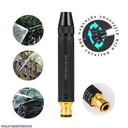 High-Pressure Water Nozzle - Black