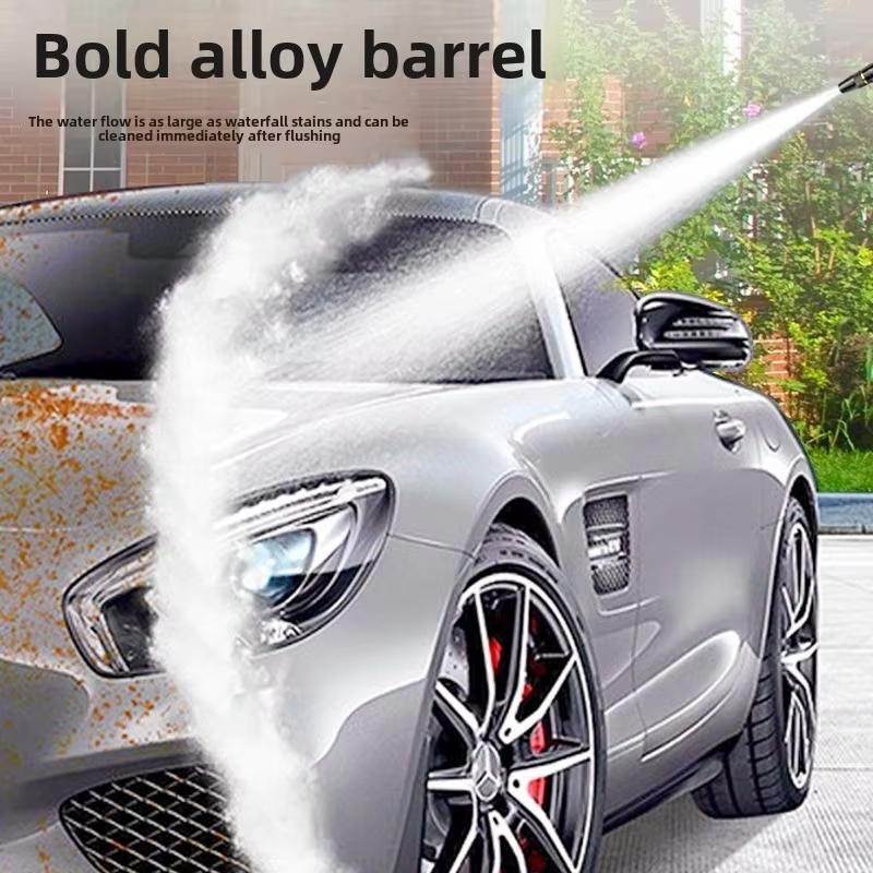 High-Pressure Water Nozzle - Black