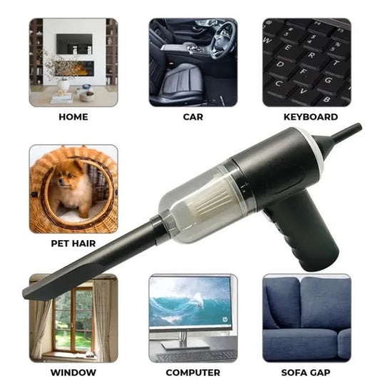 3 In 1 Portable Car & Home Vacuum Cleaner