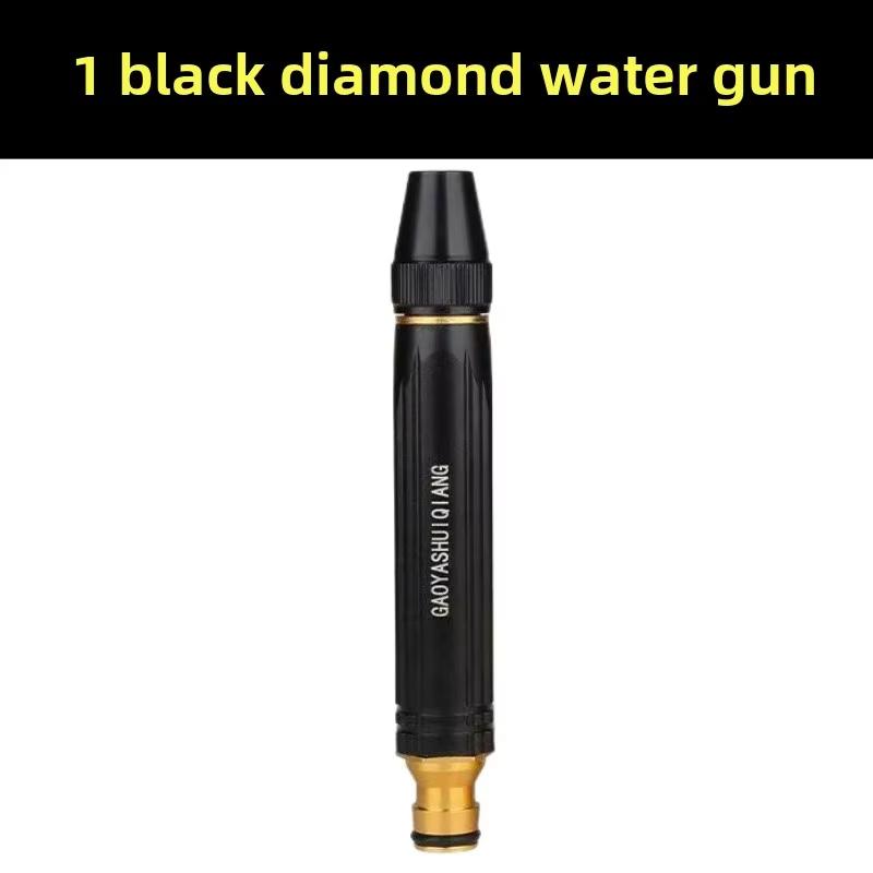High-Pressure Water Nozzle - Black