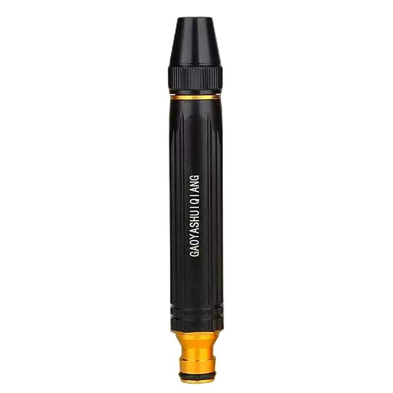 High-Pressure Water Nozzle - Black